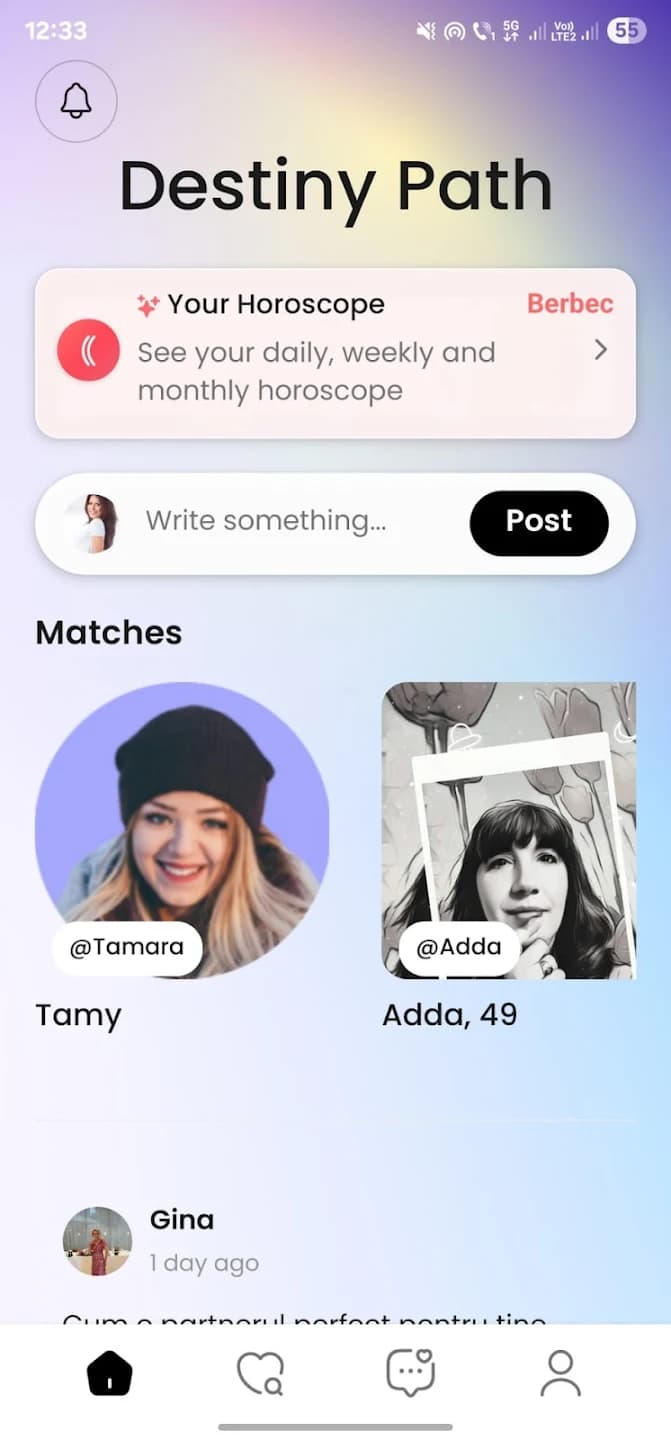 YDestiny: mesagerie privată și setări de confidențialitate