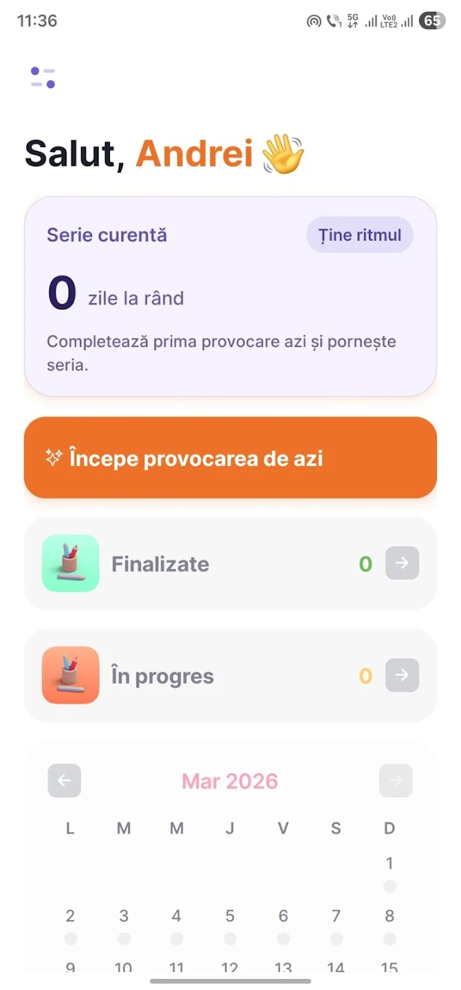 DO IT NOW: activitate scurtă de bifat în aceeași zi