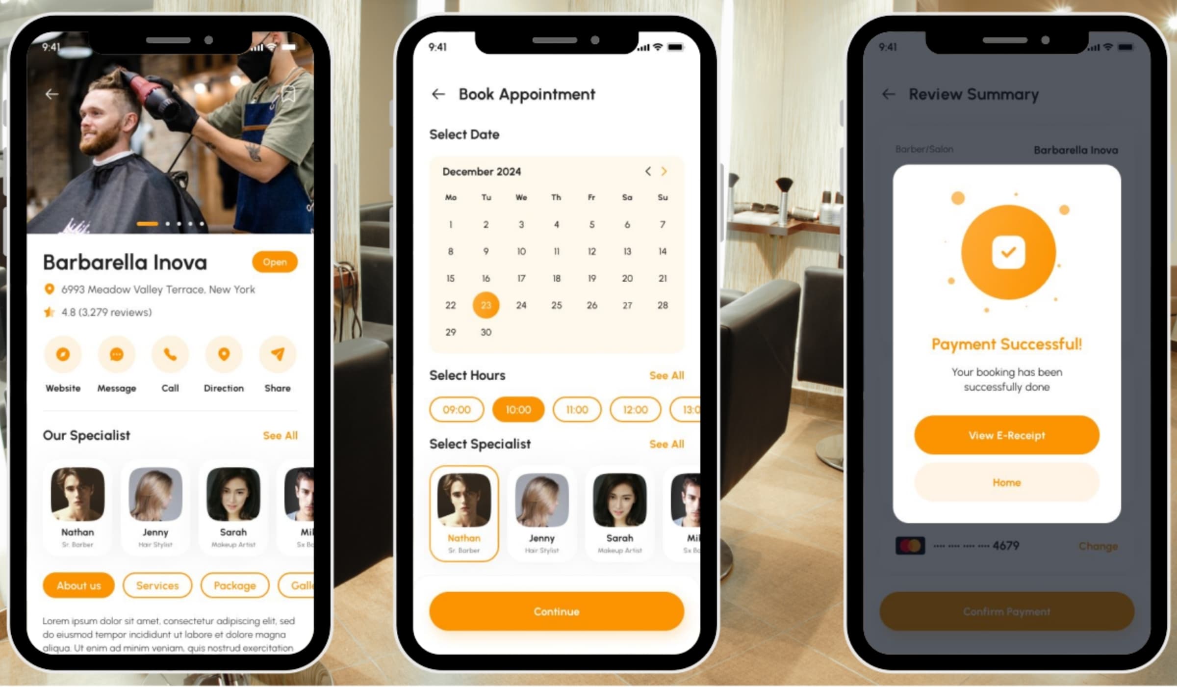 Aplicație mobilă de Booking – facilități de rezervare în timp real
